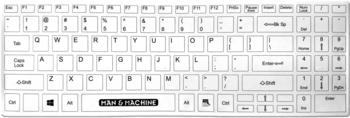 Man & Machine Its Cool Flat Wireless White (US)