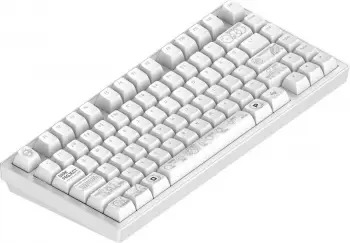 Dark Project ALU81A Terra Nova White (US) – Mechanische Präzision mit Hot-Swap-Funktion für individuelle Anpassung