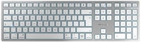 Cherry KW 9100 SLIM - Tastatur - kabellos - 2.4 GHz, Bluetooth 4.0 - QWERTY - GB