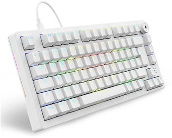 Sharkoon SKILLER SGK25 White – Sharkoon SKILLER SGK25 White - Präzision trifft auf Komfort