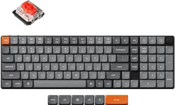 Keychron K17 Max White LED (Gateron Low Profile 2.0 Red) (US)
