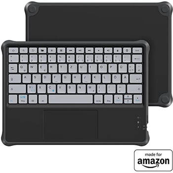 Fintie Bluetooth-Tastatur f&uuml;r Kinder f&uuml;r Fire HD 10 Kids- und Kids Pro-Tablets Schwarz