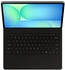 Samsung Book Cover Keyboard für das Galaxy Tab S10 FE+ Schwarz (DE)