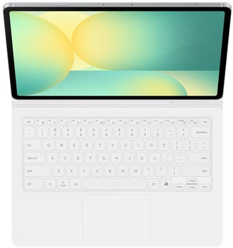 Samsung Book Cover Keyboard f&uuml;r das Galaxy Tab S10 FE+ Wei&szlig; (DE)