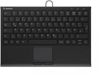 KEYSONIC KSK-5211ELU, schwarz, USB, DE