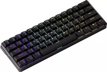AKKO MonsGeek FUN60 Ultra Wireless Black (US) – Magnetische Schaltertechnik für außergewöhnliche Reaktionsgeschwindigkeit