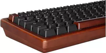 Sharkoon SKILLER SGK50 S3 PBT (Gateron G Pro 3.0 Yellow) (DE) Wood – Personalisierte RGB-Beleuchtung für intensive Gaming-Sessions