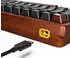 Sharkoon SKILLER SGK50 S3 PBT (Gateron G Pro 3.0 Yellow) (DE) Wood