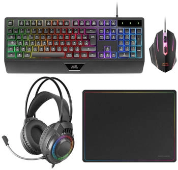 Mars Gaming MCP124PROES Combo (ES) Black