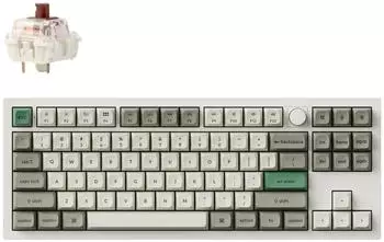 Keychron Q3 Max (Gateron Jupiter Brown) (US) White