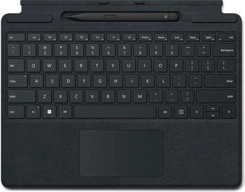 Microsoft Surface Pro Keyboard mit Slim Pen Schwarz (IT)
