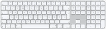 Apple Magic Keyboard mit Touch ID und Ziffernblock Wei&szlig; (2024) (NO)