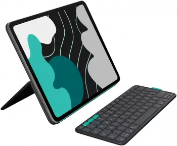Logitech Flip Folio f&uuml;r iPad Pro 13 (M4) / iPad Air 13 (M2/M3) Grafit (DE)