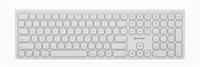 Alogic Echelon Extend Bluetooth Wireless Keyboard German White - Tastatur - Tastatur