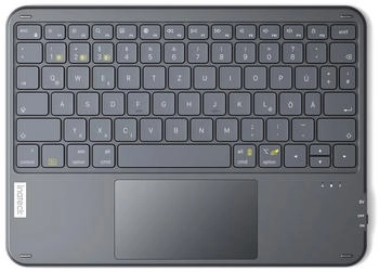 Inateck Ultraleichte Tablet Tastatur Kabellose QWERTZ Deutsch mit Trackpad KB01105