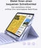 Inateck Tastatur Hülle für iPad 10.9 (2022) / iPad Air (2022/2020) / iPad Pro 11 blau