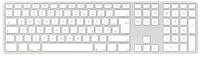Matias Kabellos Tastatur Deutsch QWERTZ Mac Silber (FK416DCS-DE)