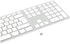 Matias Kabellose Tastatur silber (DE)