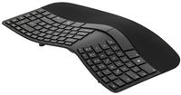 Matias Kabellos Tastatur Deutsch QWERTZ Schwarz Ergonomisch (FK413PCD-DE)