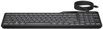 HP 405 Multi-Device Backlit Wired Keyboard (US) – HP 405 Multi-Device Backlit Wired Keyboard (US) - Vielseitige Effizienz für produktives Arbeiten