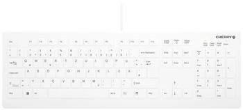 CHERRY AK-C8112 Medical Keyboard Wireless IP68 White (DE)