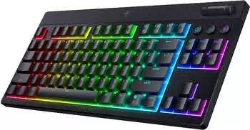 Razer BlackWidow V4 Tenkeyless HyperSpeed Low-Profile (Orange Switch) (DE) – Grenzenlose Anpassungsmöglichkeiten für Ihr Setup