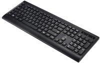 Renkforce RF-5799534 Kabellos Tastatur Deutsch, QWERTZ Schwarz