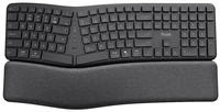Trust Keyra ERGO Wireless Multi Keyboard DE Bluetooth Kabellos Tastatur Ergonomisch
