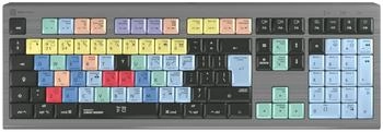 LogicKeyboard Cubase/Nuendo Astra 2 Tastatur f&uuml;r Mac - Englisch UK - Grau (LKB-CBASE-A2M-UK)