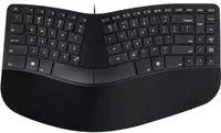 Matias Kabellos Tastatur Deutsch QWERTZ Mac Silber Ergonomisch (FK413D-DE)