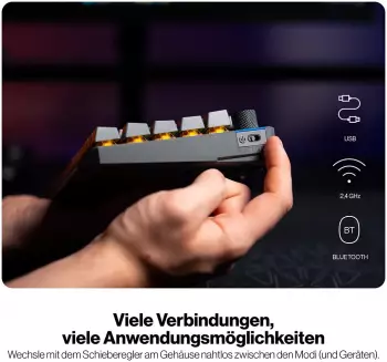 Endorfy Thock V2 75% Wireless (DE) – Endorfy Thock V2 75% Wireless (DE) - Kompakte Leistung für Spieler