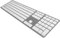 Matias Kabellos Tastatur Deutsch QWERTZ Mac Silber (FK418DCS-DE)