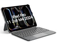 inateck Keyboard Ace Touch iPad Pro 11 Com. QWERTZ grau Eingabe / Ausgabe M&auml;use &