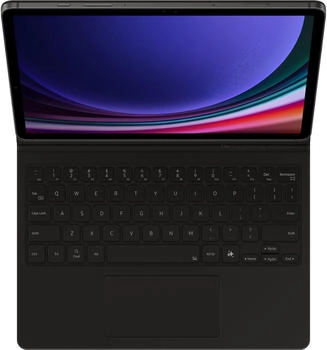 Samsung Galaxy Tab S9 / S9 FE Book Cover Keyboard - AI Key schwarz (US)