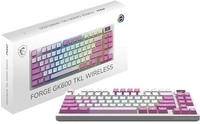 MSI Forge GK600 TKL RGB mechanical Gaming Keyboard FR-Layout white purple