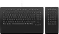 3Dconnexion Keyboard Pro with Numpad - Tastatur und Nummernfeld