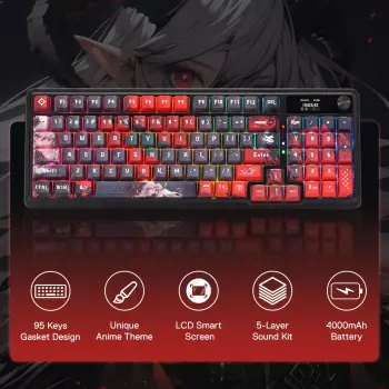 Redragon K719 Pro Ember Queen – Redragon K719 Pro Ember Queen für Tipp- und Gaming-Alltag