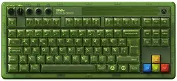 8bitdo Retro Mechanical Keyboard Xbox Edition (DE)
