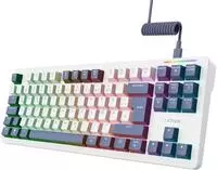 Trust Gaming GXT872 XYRA TKL Gaming Tastatur Hot-Swap-f&auml;hige mechanische