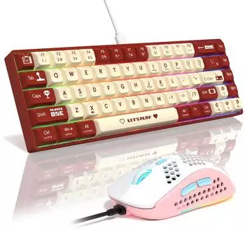 AJAZZ AK680 Burgundy Red (Brown Switch)