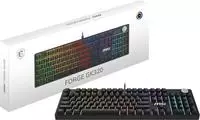 MSI Forge GK320 RGB Red Switch mechanical Gaming Keyboard FR-Layout black