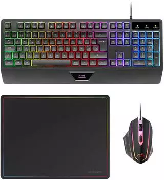 Mars Gaming MCP124 Combo Black (PT)