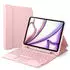 Inateck Tastaturhülle für iPad 10./11. Generation, Air 11 Zoll (M3/M2), Air 5./4. Generation, Pro 11 Zoll Pink