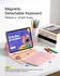 Inateck Tastaturhülle für iPad 10./11. Generation, Air 11 Zoll (M3/M2), Air 5./4. Generation, Pro 11 Zoll Pink