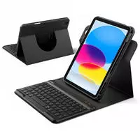 Inateck KB004 black 360&deg; Bluetooth-Tastatur-Huelle f&uuml;r iPad