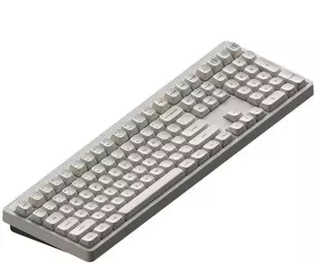 NuPhy Node 100 High-Profile Lunar White (Red Max)