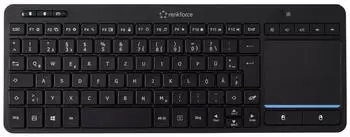 Renkforce RF-WLTKB-300 – Renkforce RF-WLTKB-300 vereint Tastatur und Touchpad für flexible Arbeitsplatzorganisation