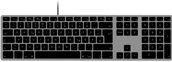 Matias Wired USB-C Keyboard Space Grey (DE)