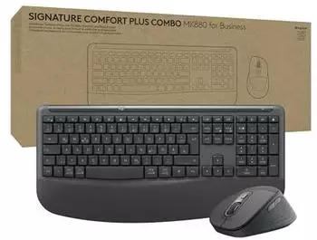 Logitech Signature Comfort Plus Combo MK880 for Business Graphite (DE)