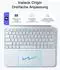 Inateck Tastatur Hülle für ipad iPad Air 13 Zoll (2025/2024), Pro 12.9 Zoll 6/5/4/3 Gen Blau